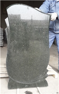 Green Stone Headstone, Galaxy Green Granite Monument & Tombstone