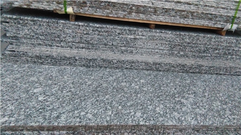 G708 Granite,China White Granite,Spary White Slab, Sea Wave White Flower Long Slabs, Spary White Random Polished Slab Thickness 2cm