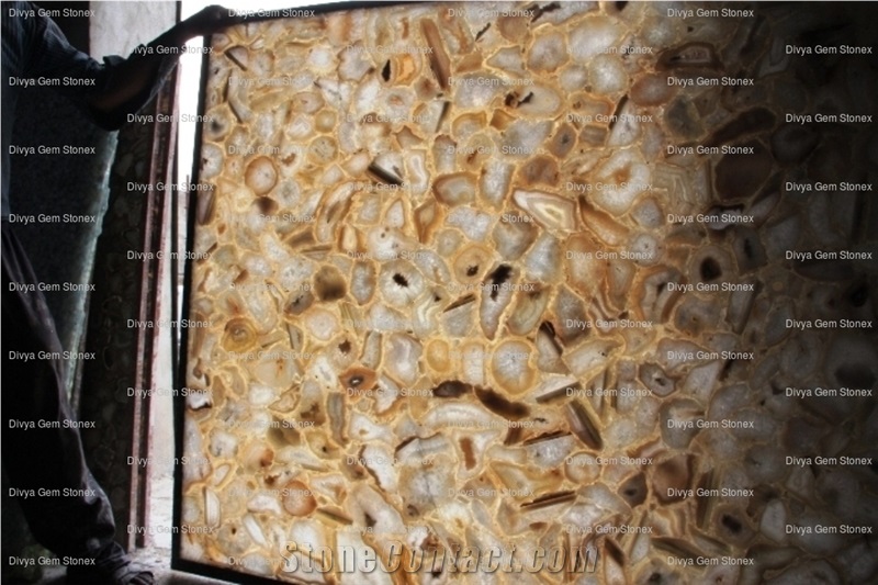 Crystal Agate Semiprecious Stone