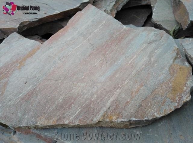 Beige Flagstone for Paving, Paving Flagstone,Random Flagstone,Irregular Flagstones