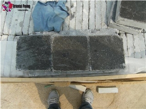 Blue Limestone Pavers,Cube Stone,Limestone Paving Sets,Driveway Paving Limestone
