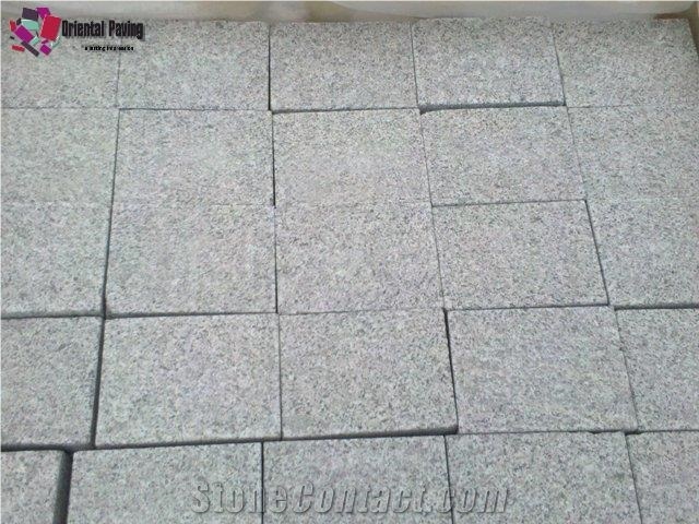 China Grey Granite Pavers & Cobble Stone