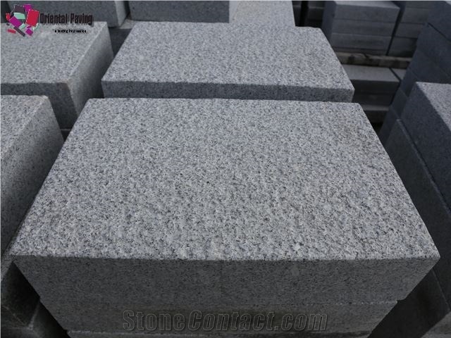 Grey G341 Granite Bloacks,G341 Landscaping Stone, G341 Grey Granite Block