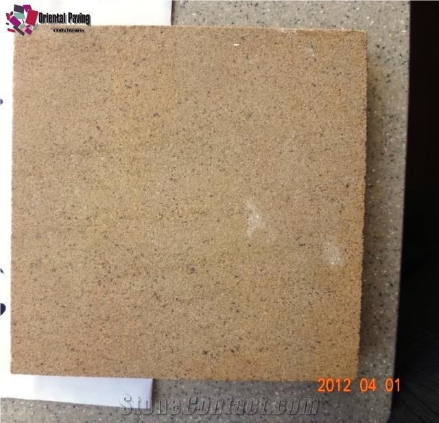Sandstone Pavers,Cube Paving Sandstone,Yellow Paving Sandstone