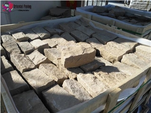 Yellow Sandstone Cobble Stone,Yellow Sandstone Pavers,Yellow Sandstone Paving Stone,Yellow Sandstone Paving Sets,Yellow Sandstone Covering