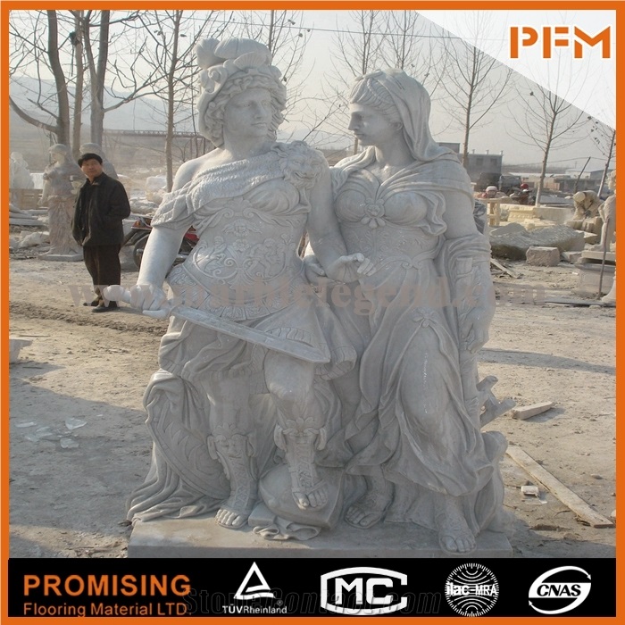 2015 White Marble Statues,Hunan White Marble Sculpture Human Like