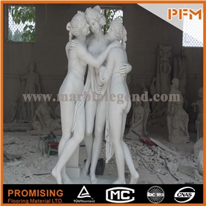 2015 White Marble Statues,Hunan White Marble Sculpture Human Like