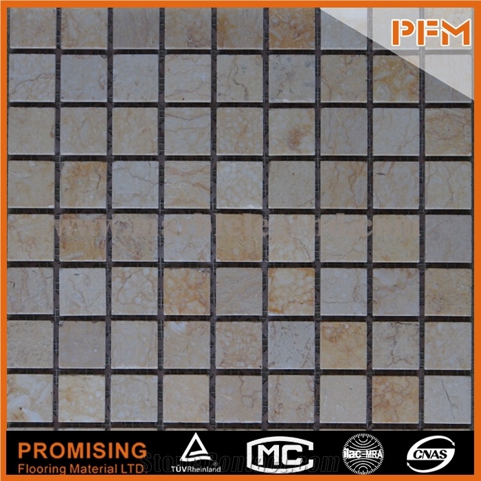 Backsplash Glass Mix Stone Mosaic,Grey Wooden Marble Hexagon Stone Mosaic