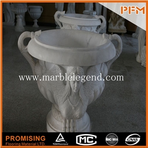 Big White Garden Pot,Garden Big Pots,Garden Flower Pots