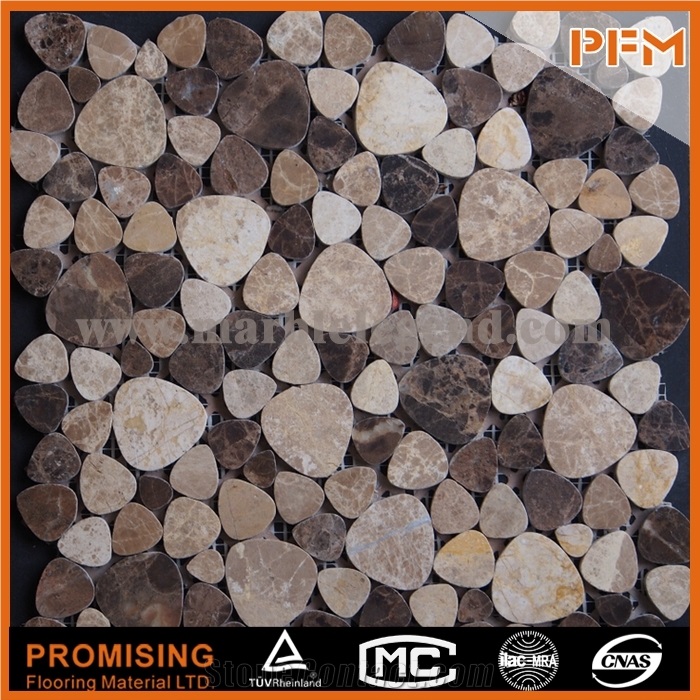 Cheap Price Stone Mosaic Tile with Mesh-Back in Various Shape