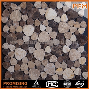 Cheap Price Stone Mosaic Tile with Mesh-Back in Various Shape