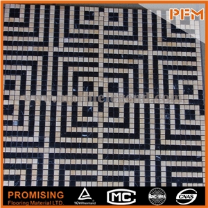 Cheap Price Stone Mosaic Tile with Mesh-Back in Various Shape