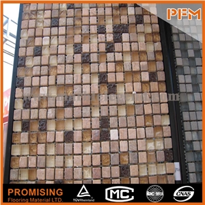 Golden Select Glass and Stone Mosaic Wall Tiles,Wood Mosaic,Funaki Mosaic