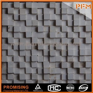 Grey Marble Glass Mix Stone Mosaic Tile, Grey Marble Glass Mix Stone Mosaic Tile