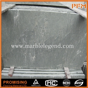 Honed Finished China Green Slate Slabs & Tiles, Wall Covering, Stair, Skirting, Cladding, Cut-To-Size for Floor Covering, Interior Decoration, Wholesaler