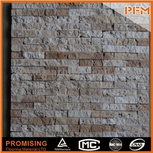 Hot Sale China Grey Travertine Mosaic 298x298mm Building Materials