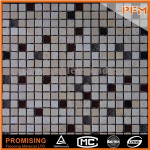 Hot Sale Home Build Material Floor Tile Glass & Stone Mosaics,Quartz Irregular Stone Mosaic