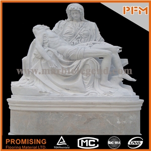 Hunan White Marble Carving/Sculpture Human Figure Statue Manufacturer
