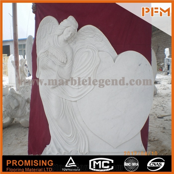 Hunan White Marble Human Sculptured Statue, Western & European Customized Figure Human & Animal, Hand Carving for Outdoor & Garden