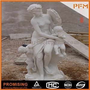 Hunan White Marble Sculpture and Carving Stone,Marble Human Statue
