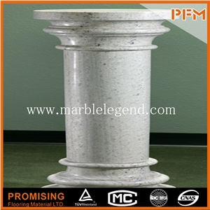 Interior Used Decorative Great Processability Marble Columns and Bases Interior Used Decorative Great Processability Marble Columns and Bases