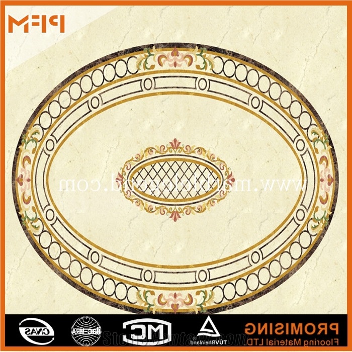 Lobby Marble Medallion, Marble Inlay Flooring,Marble Hotel Lobby Flooring, Dark Emperador/Golden Year/Rosso Verona/Crema Marfil/Honey Onyx/Onyx Green/India Green/Lapis/Ariston Marble Medallion