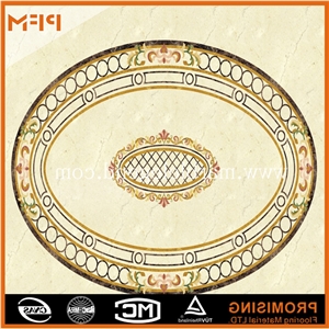 Lobby Marble Medallion, Marble Inlay Flooring,Marble Hotel Lobby Flooring, Dark Emperador/Golden Year/Rosso Verona/Crema Marfil/Honey Onyx/Onyx Green/India Green/Lapis/Ariston Marble Medallion