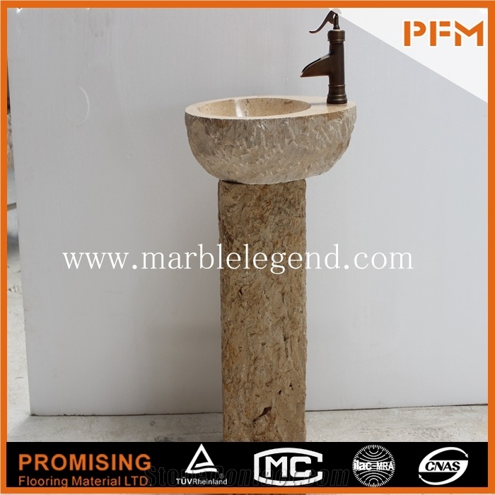 Luxury Bathroom Vanities Marble Wash Basin Modern Solid Surface Wash Basin，Bathroom Marble Basin and Sink
