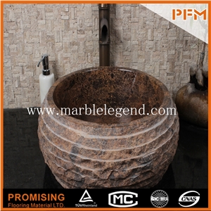 Luxury Bathroom Vanities Marble Wash Basin Modern Solid Surface Wash Basin，Bathroom Marble Basin and Sink