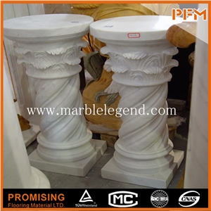 Marble Column Pillar Decorative Pillars and Columns