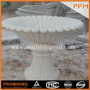 Marble Garden Flower Pot,Beautiful Mythical Marble Flower Pot