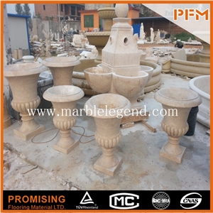 Marble Garden Flower Pot,Beautiful Mythical Marble Flower Pot