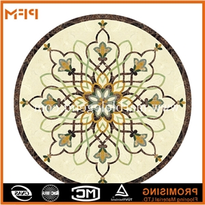Marble Inlay Flooring Design,Cheap and Favorable Marble Inlay Flooring Design, Dark Emperador/Golden Year/Rosso Verona/Crema Marfil/Honey Onyx/Onyx Green/India Green Marble Medallion