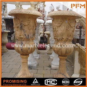 Marble Stone Planters Stone Flower Planter,Big Outdoor Marble Flower Pots