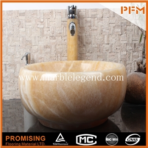 Modern Granite Sink for Bathroom,Bathroom Vessel Sink, Natural Stone Basin