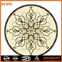 Modern Style and Hot Sale Marble Inlay Floor Design,Luxury Restaurant Floor and Wall Use Marble Inlay Wall Tiles, Dark Emperador/Golden Year/Rosso Verona/Crema Marfil/Honey Onyx/Onyx Green Marble Meda