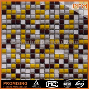 Modern Style Mosaic Design, Special Stone and Glass Mosaic Pattern,Marble Crystal Glass Stone Mosaic