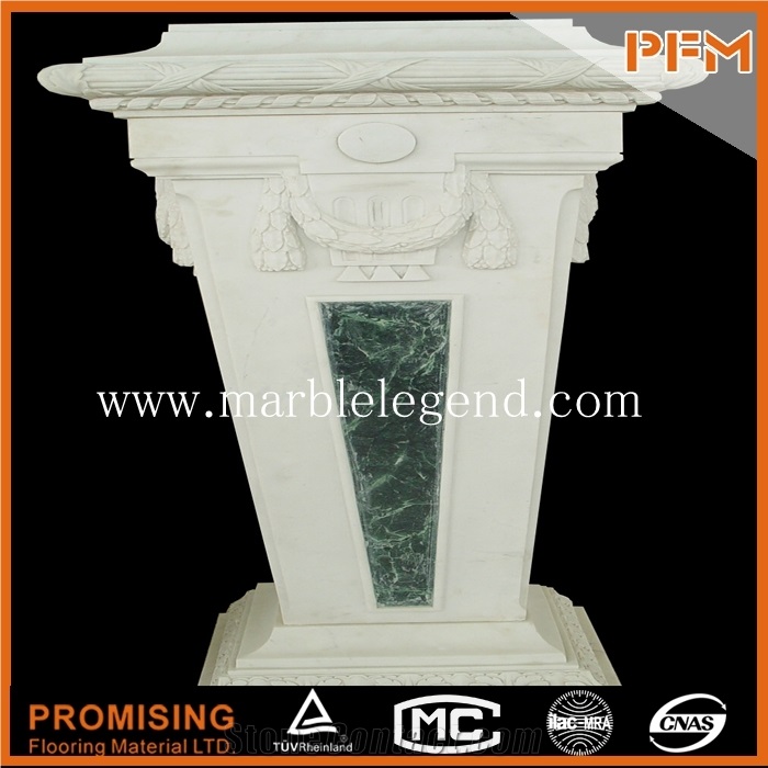 Natural Decorative Stone Roman Columns,Decorative Pillars and Columns,Indoor Pillar Decorative Hand Carved Large Stone Column