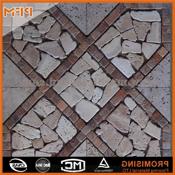 Natural Stone China Marquina Marble Mosaic Tiles with Cheap Price,Modern Stone Mosaic Tile for External Wall