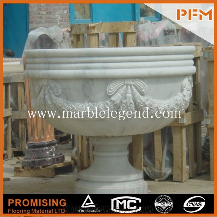 Natural Stone Flower Pot from China,Stone Flower Pot/Garden Flower Pot