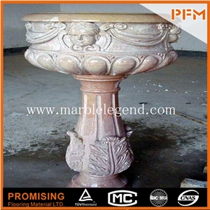 Natural Stone Flower Pot from China,Stone Flower Pot/Garden Flower Pot