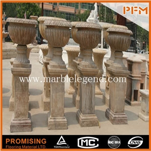 Nature Stone Of Flower Pot and Planter,Hot Sale Nature Marble Graden Flower Pot