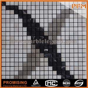 New Design Of Marble Look Stone Mosaic, Popular Natural Stone Mosaic Patterns
