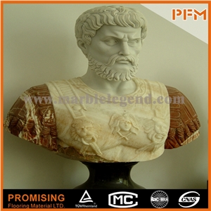 Red Jade and Hunan White Marble Sculptured Statue /Western/European Customized Figure Human/ Hand Carving/