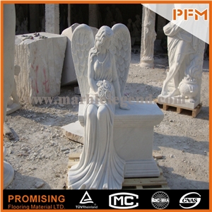 Sculpture and Carving Stone,Hunan White Marble Human Statue