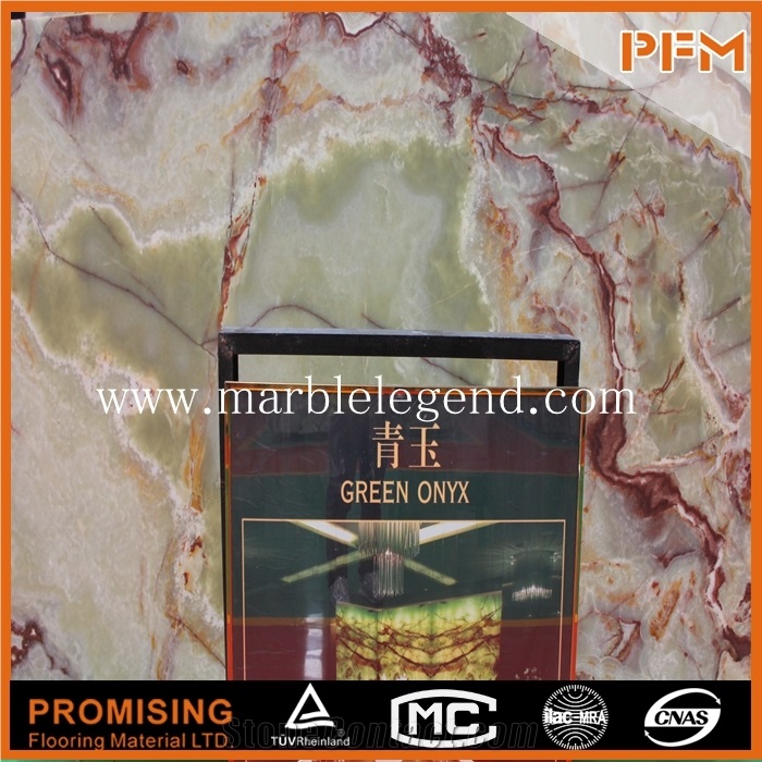 Translucent Green Rustic Onyx Tiles,Onyx Laminated Glass, Backlit Onyx,Green Onyx, Book-Match Onyx, Wall Decoration