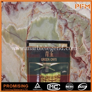 Translucent Green Rustic Onyx Tiles,Onyx Laminated Glass, Backlit Onyx,Green Onyx, Book-Match Onyx, Wall Decoration