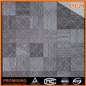 White Color Black and Gray Frosted Crystal Mix Pattern Stone Mosaic White Color Black and Gray Frosted Crystal Mix Pattern Stone Mosaic