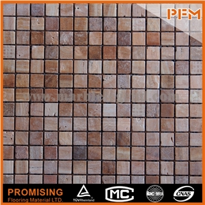 White Color Black and Gray Frosted Crystal Mix Pattern Stone Mosaic
