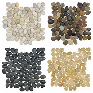 Natural Pebble Tile Polished
